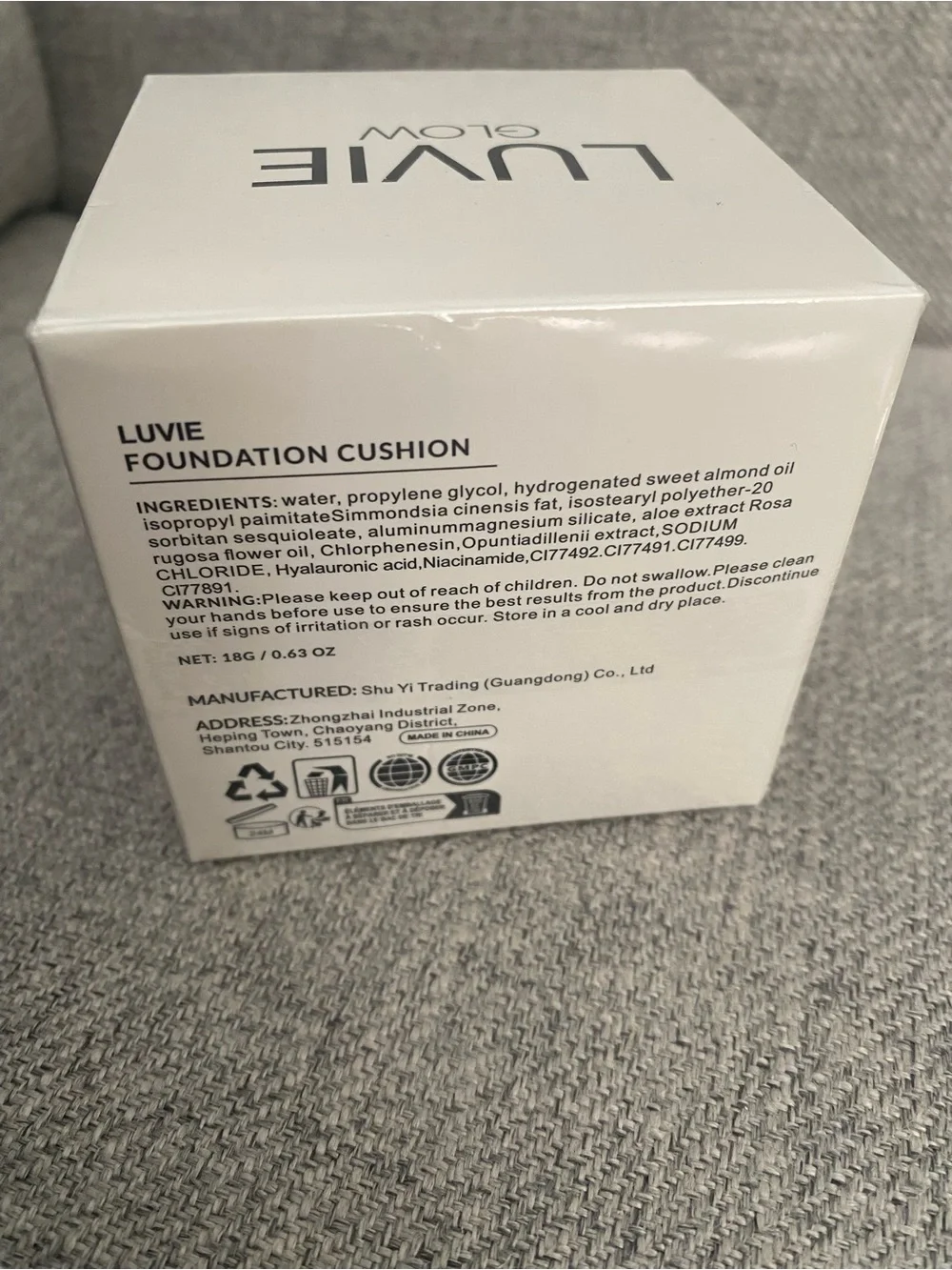 Luvie Glow Foundation Cushion - Warm
